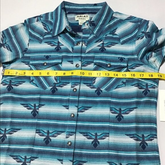 Ariat Real Wild Thunderbird Long Sleeve Shirt - Picture 14 of 16